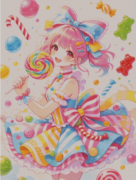 Candy Doll © 60x80
