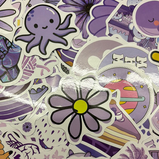 Purple Collection Stickers