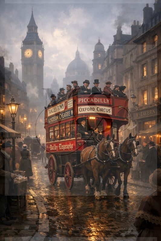 The Last Ride Home © 50x75 by NAT Art Creations