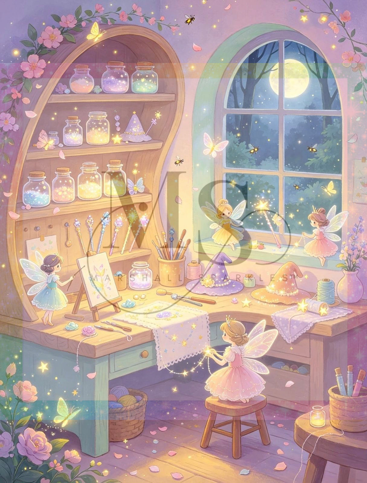 The Fairy Office © 60x80