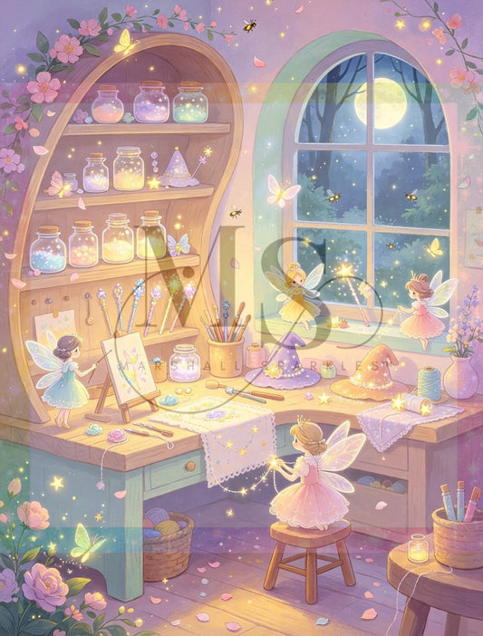 The Fairy Office © 60x80