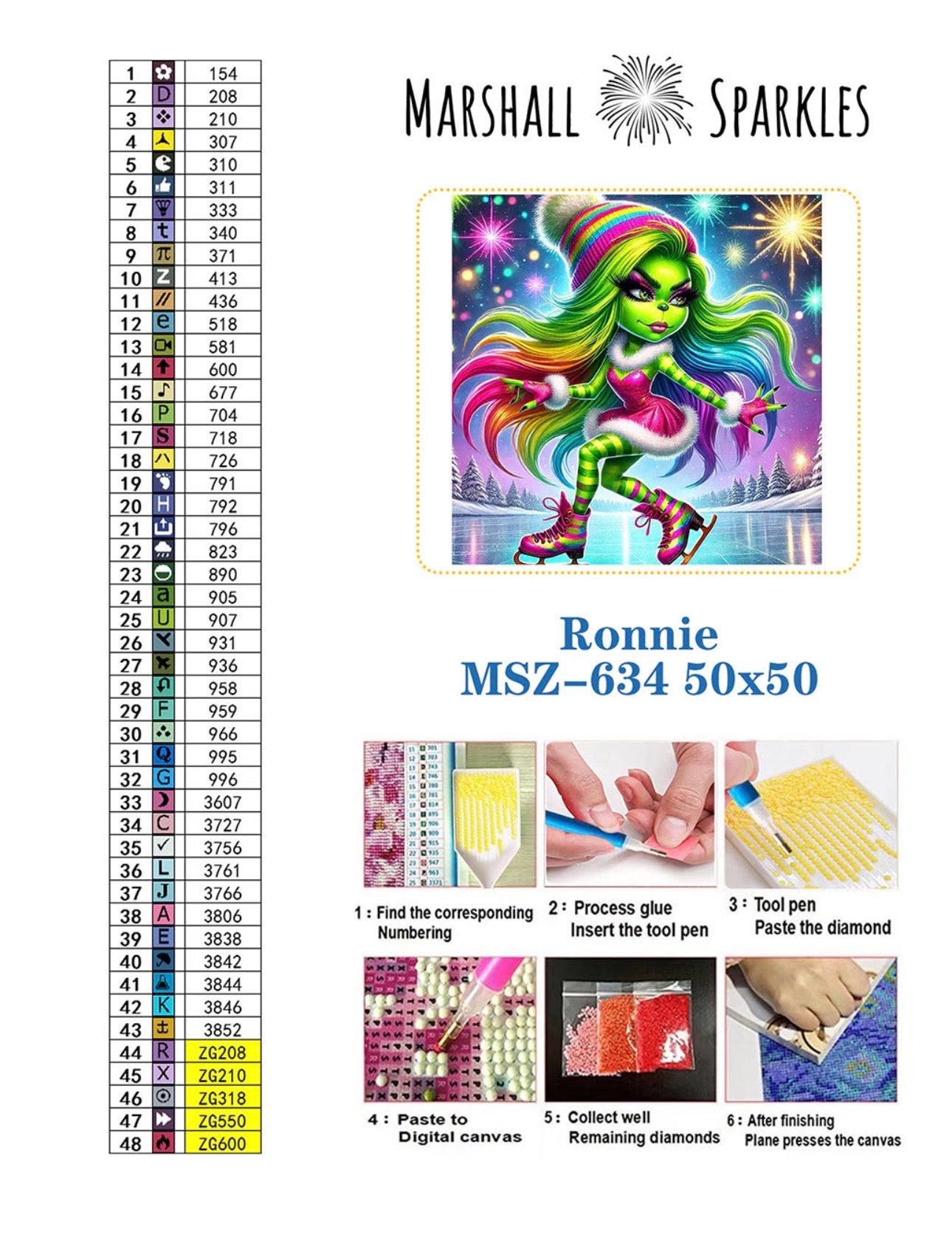 Ronnie © 50x50 (print to order)