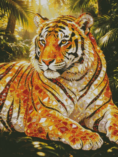 The Shining Jungle Tiger © 60x80