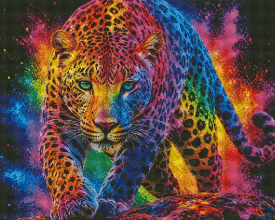 The Collor Storn Leopard © 75x60 by CrazyLoneWolf
