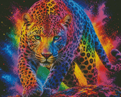 The Collor Storn Leopard © 75x60 by CrazyLoneWolf