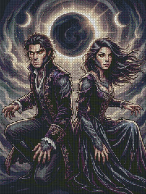 Astra & Fenris © 60x80