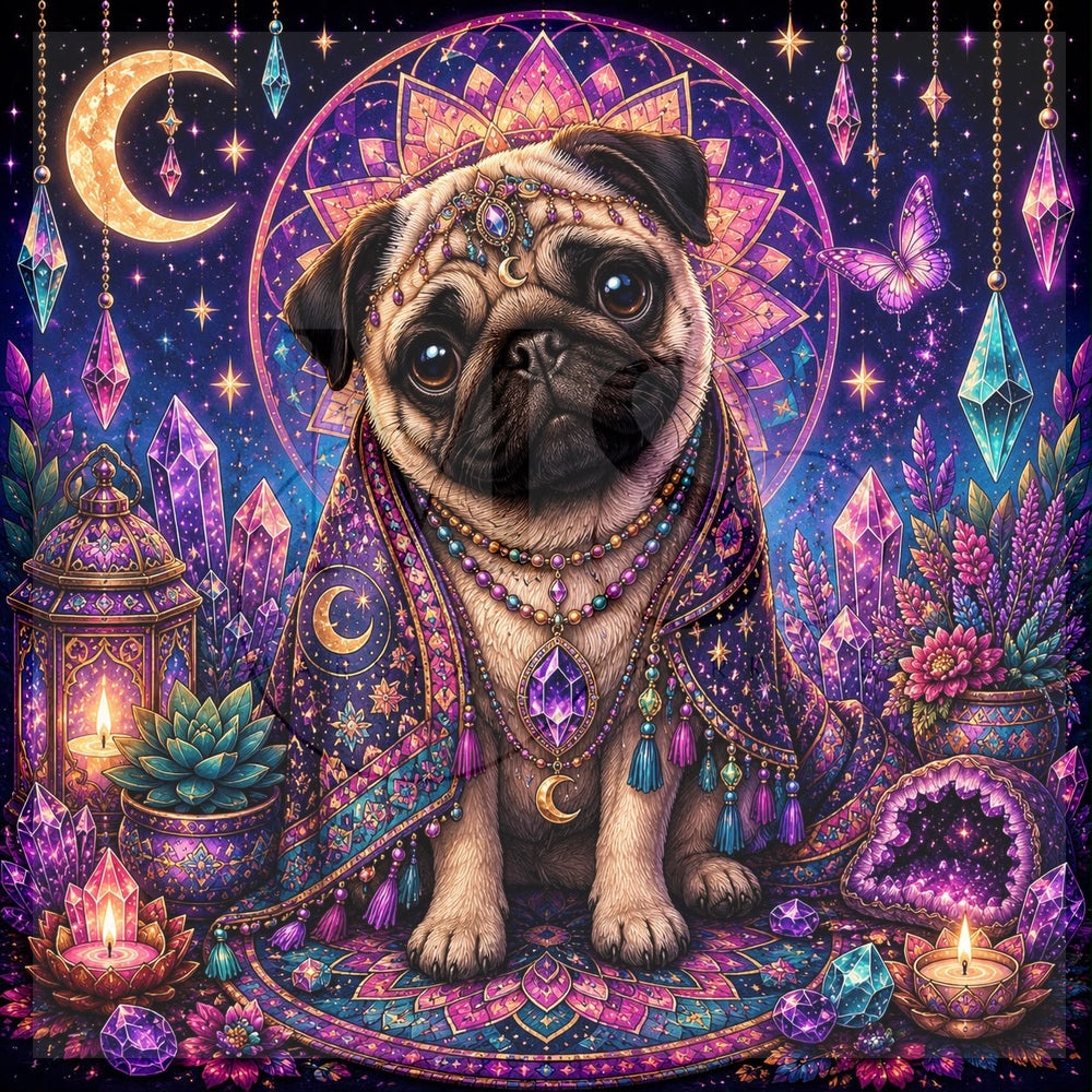 Celestial Teddy © 50x50 by Puttiluxe
