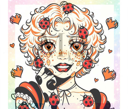 Marigold Ladybright © 60x60 with Neon Drills