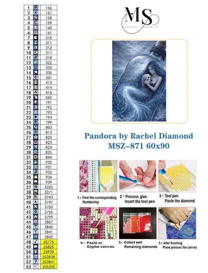Pandora © 60x90 by Rachel Diamond