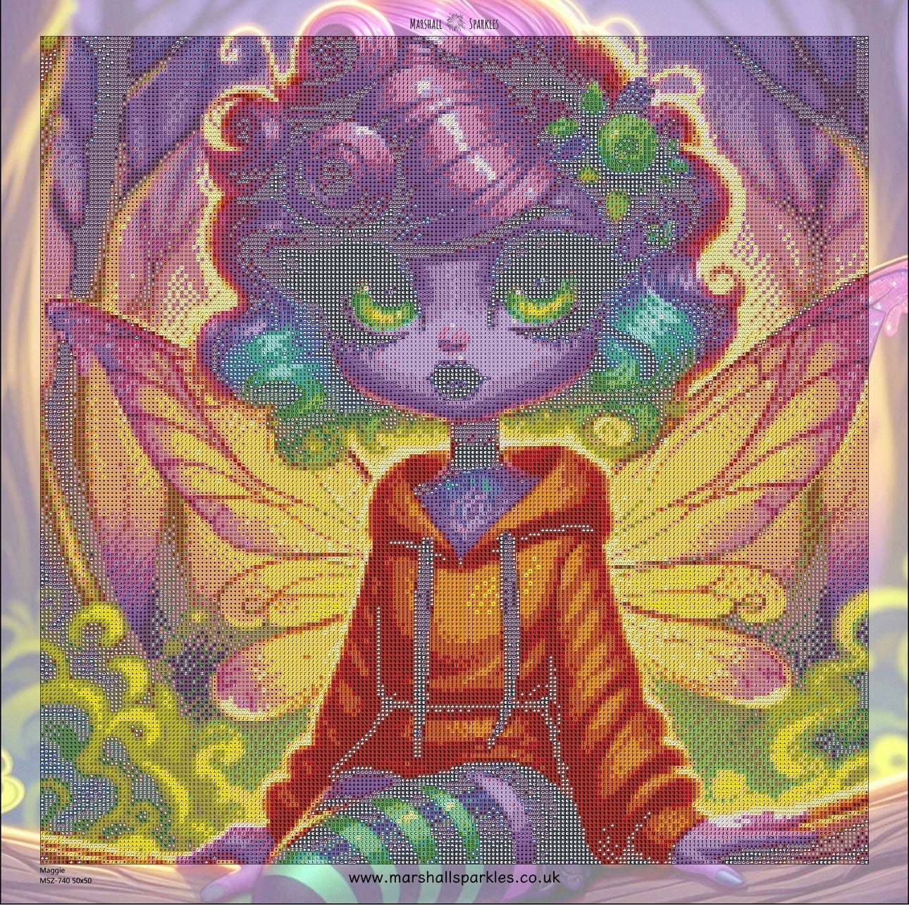 Maggie ©  50x50 (print to order)