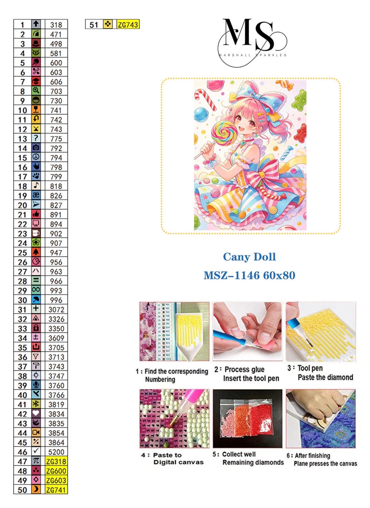 Candy Doll © 60x80
