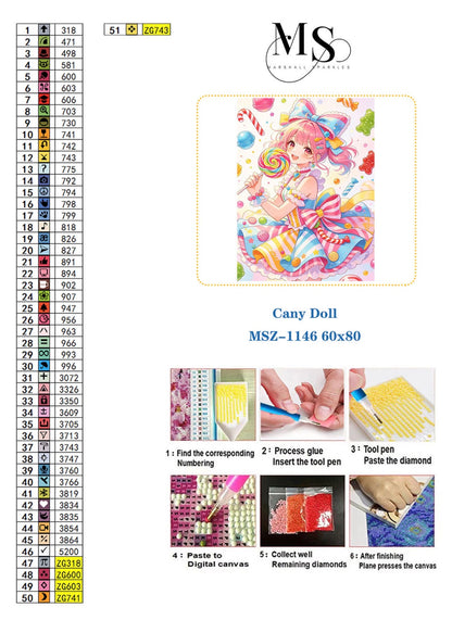 Candy Doll © 60x80