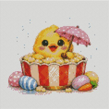 12 Months of Animal Popcorn © 30x30 (12 canvas + free birthday canvas)