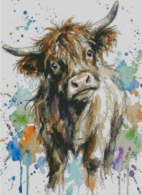 Highland Cow © 40x55 - (print to order)