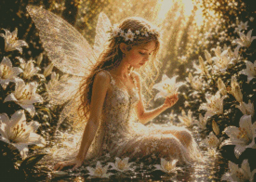 Lily Fairy Glow © 50x70