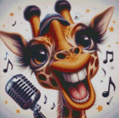 Popstar Collection - Giraffe © 40x40 - (print to order)