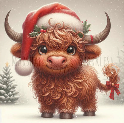 Highland Christmas © 40x40