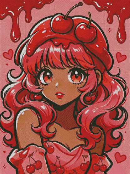 Fruitella Girls - Cherry NovaDrop  © 60x80