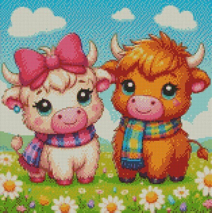 Highland Love © 40x40