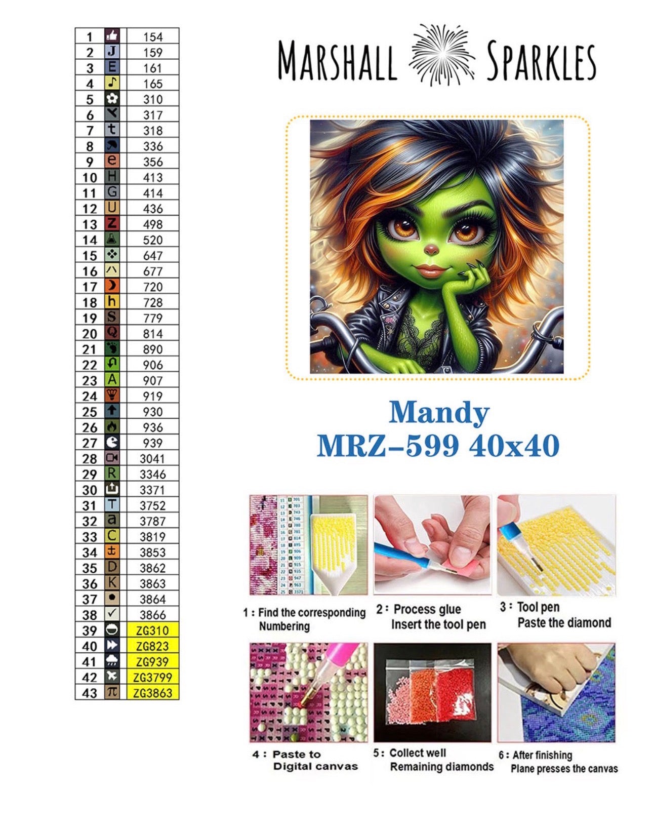 Mandy G © 40x40 (print to order)