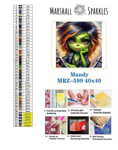 Mandy G © 40x40 (print to order)