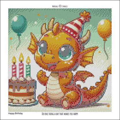 12 Months of Dragons ( 13 canvas, Free Birthday Dragon) © 30x30