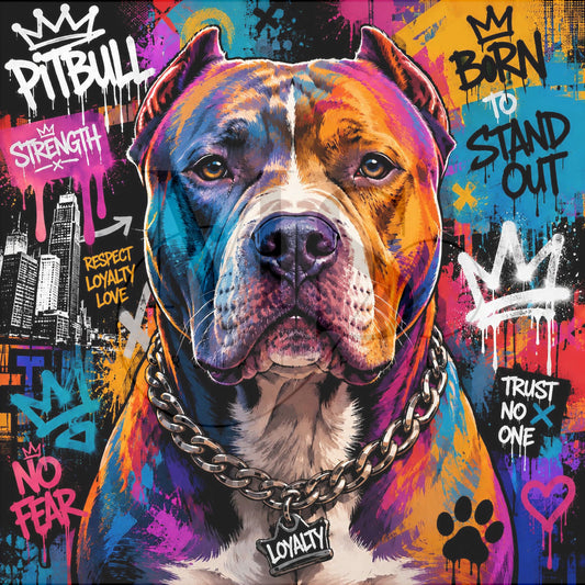 Pitbull Pride © 60x60 by CrazyLoneWolf