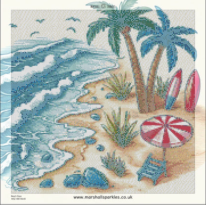 Beach Days © 40x40 Square Fairy Drills