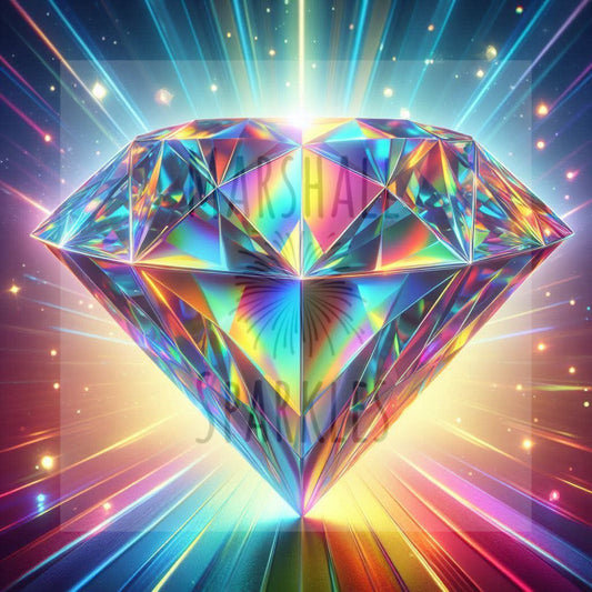 The Crystal Diamond © Square FULL CRYSTAL 40x40