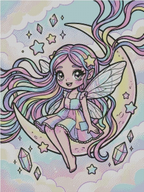 Elowen Frostpetal © 60x80