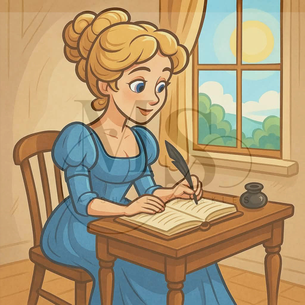 Quill writer © 50x50  by Katie Mayo-Jackson