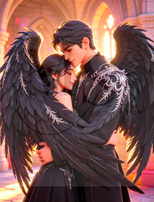 In His Arms She Shines © 60x80
