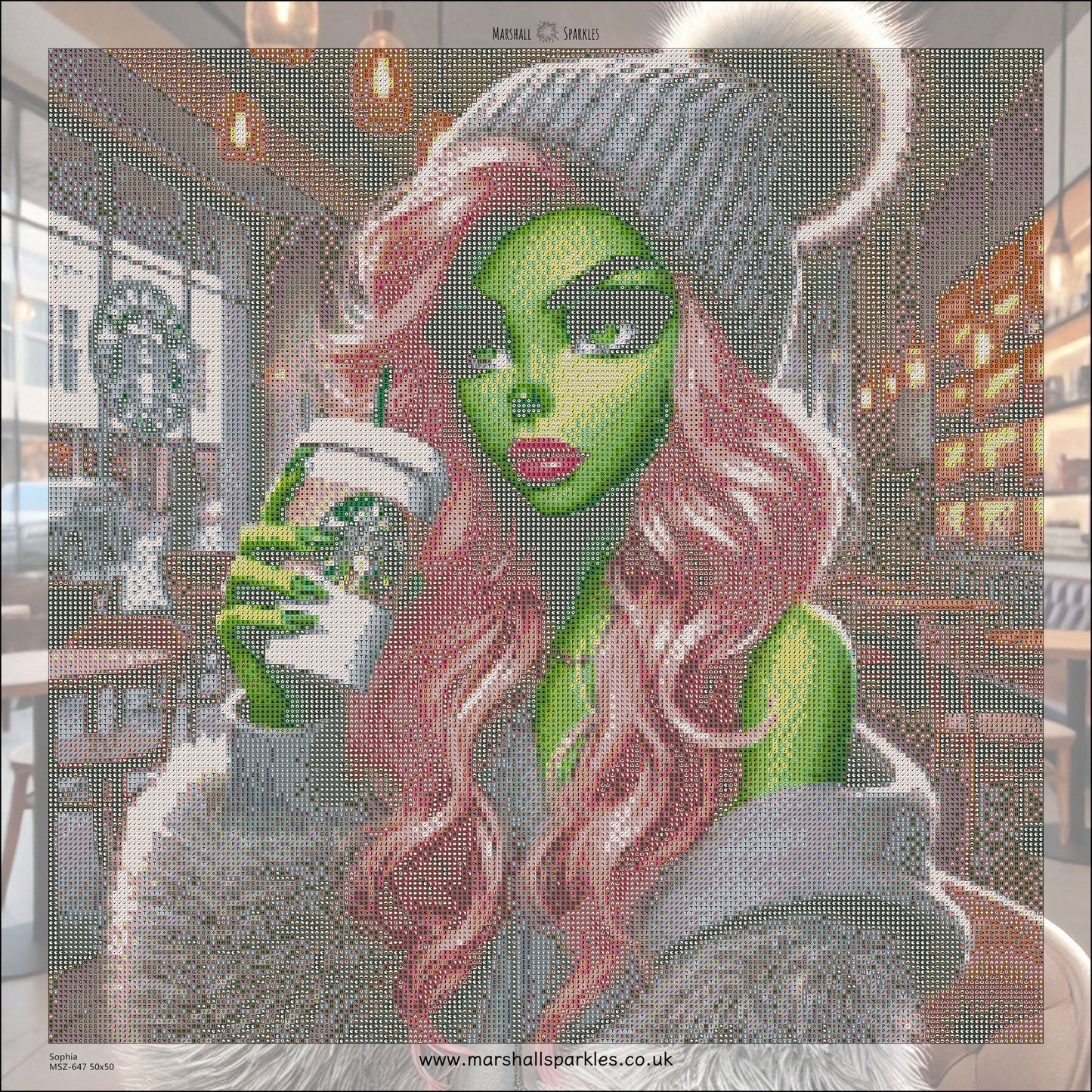 Sophia © 50x50 (print to order)