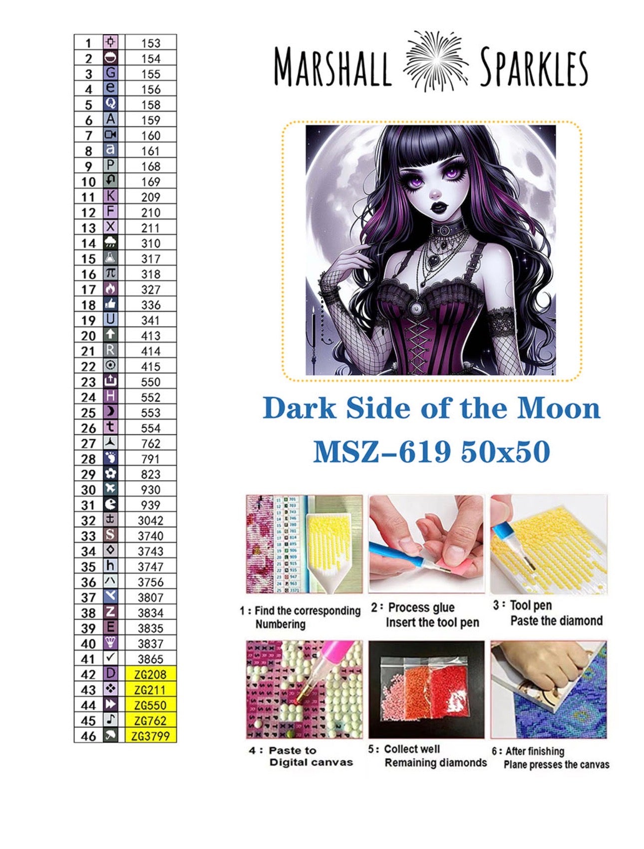 Dark Side of the Moon © 50x50 (print to order)