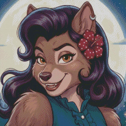 Kitty Pinup © by RG Designs 50x50