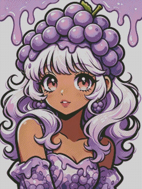 Fruitella Girls - Violette GrapeGleam © 60x80