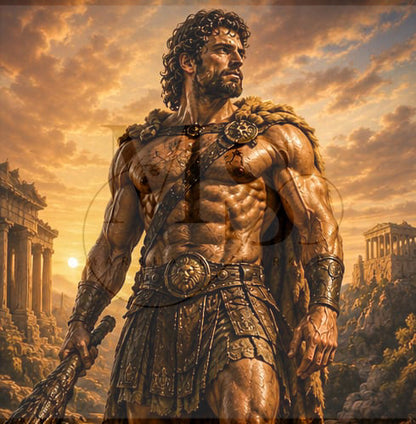 Hercules of Olympus © 60x60 by KT Designs