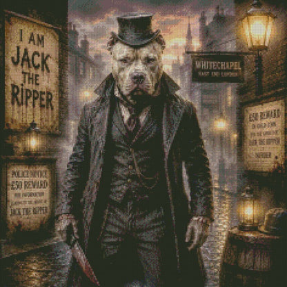 The Whitechapel Night Stalker © 60x60 by NAT Art Creations