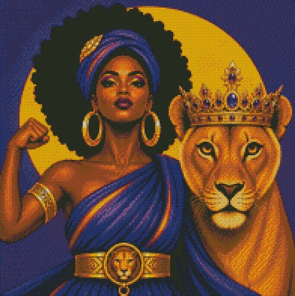Lioness Within © 50x50 by KT Designs