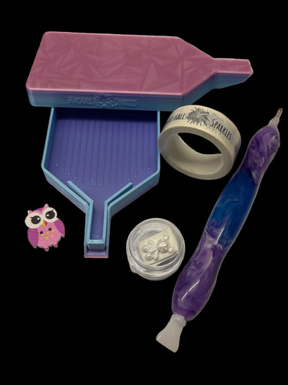 Upgraded Kit - in Stock Orders ONLY (can only be purchased with a stocked boxed diamond painting, Sparkle Savers NOT included)