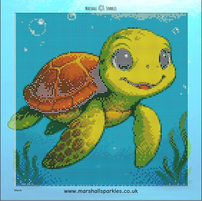 12 Months of Ocean © by Overton Designs 30x30 (PTO)