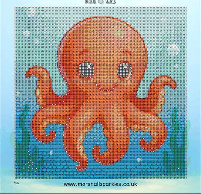 12 Months of Ocean © by Overton Designs 30x30 (PTO)