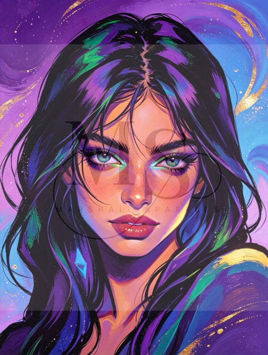 Lila © 50x65