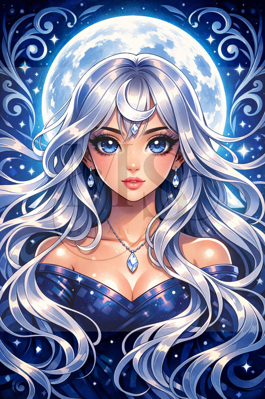 Ocean Moon © 50x75