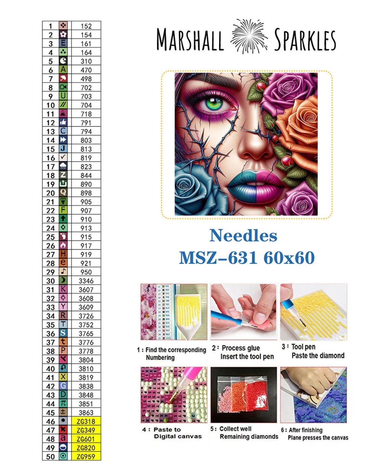 Needles © 60x60 (print to order)