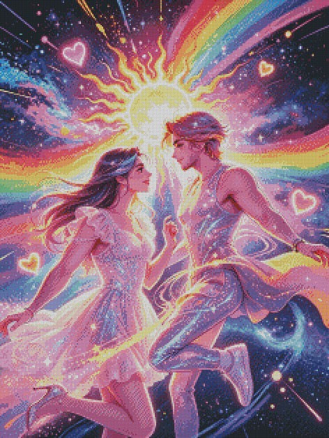 His Strength, Her Light © 60x80