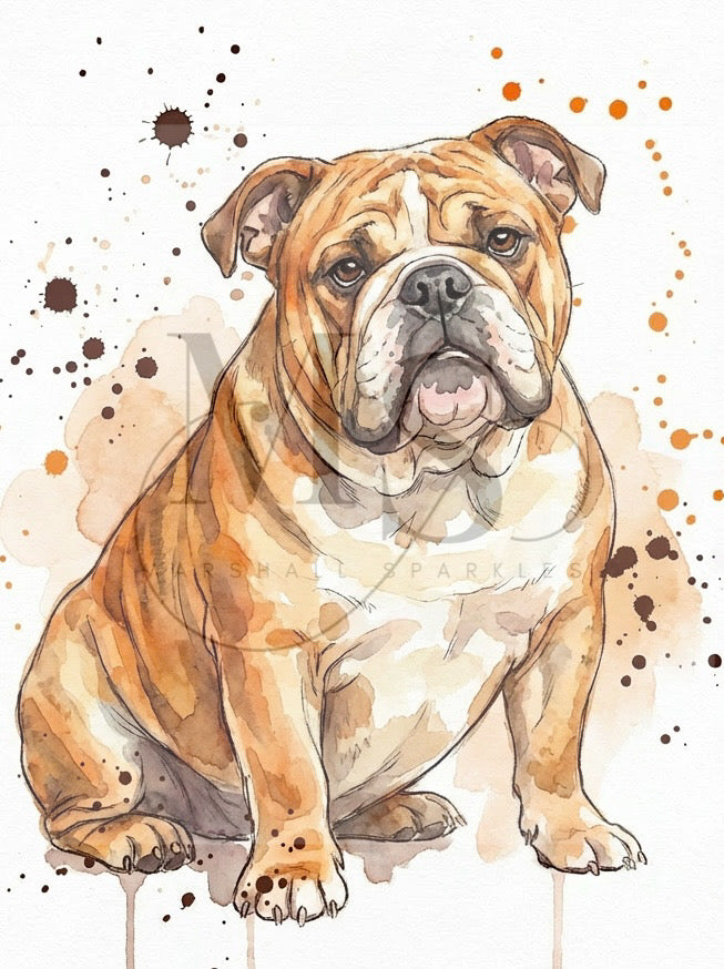 Olde English Bulldog © 40x55