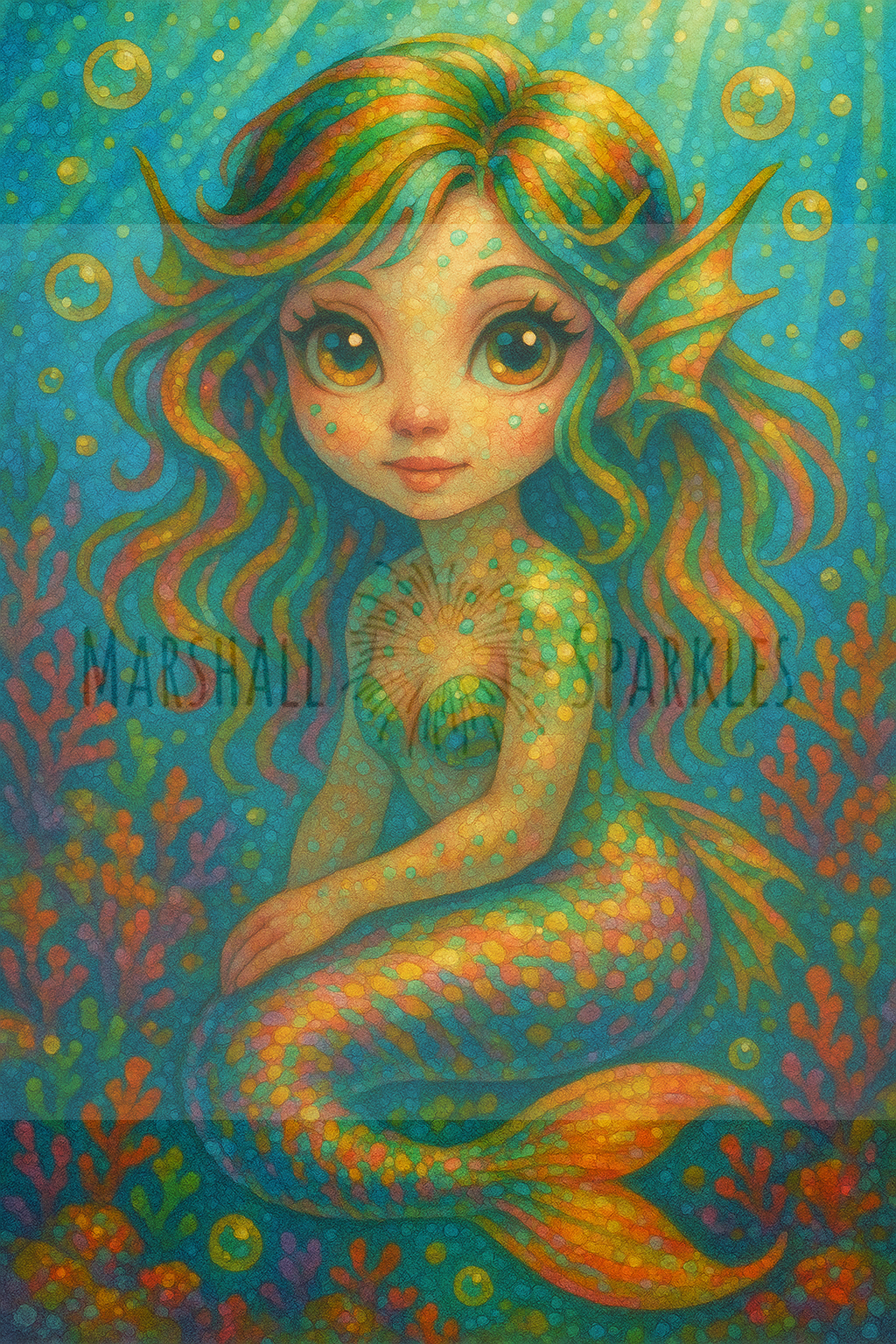 Sweet Siren © by Miss Millicent 50x75 (PTO)