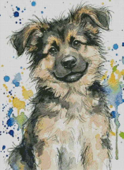 German Shepherd © 40x55