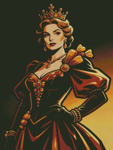 Empress Emberline Aurelia (caramel) © 60x80